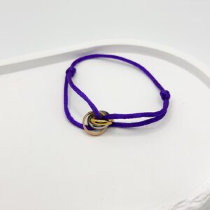 Hilo Trinity Cartier Morado - Imagen 1