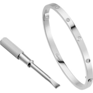 Brazalete Cartier Love Silv Z/I #17 - Imagen 1