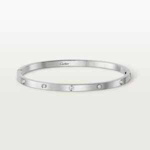 Brazalete Love Cartier Thin/Silv. S/#17 - Imagen 1