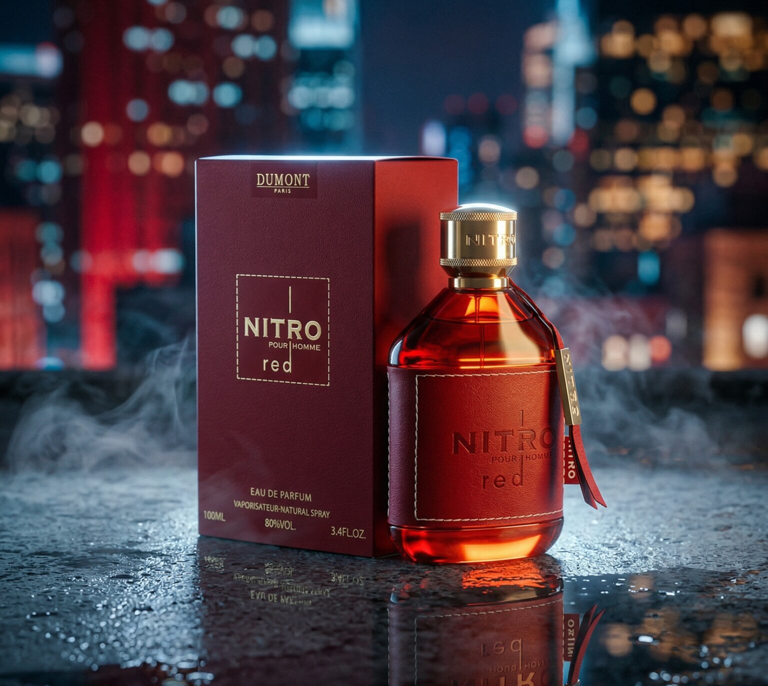 DUMONT NITRO RED EDP / H 3.4 OZ