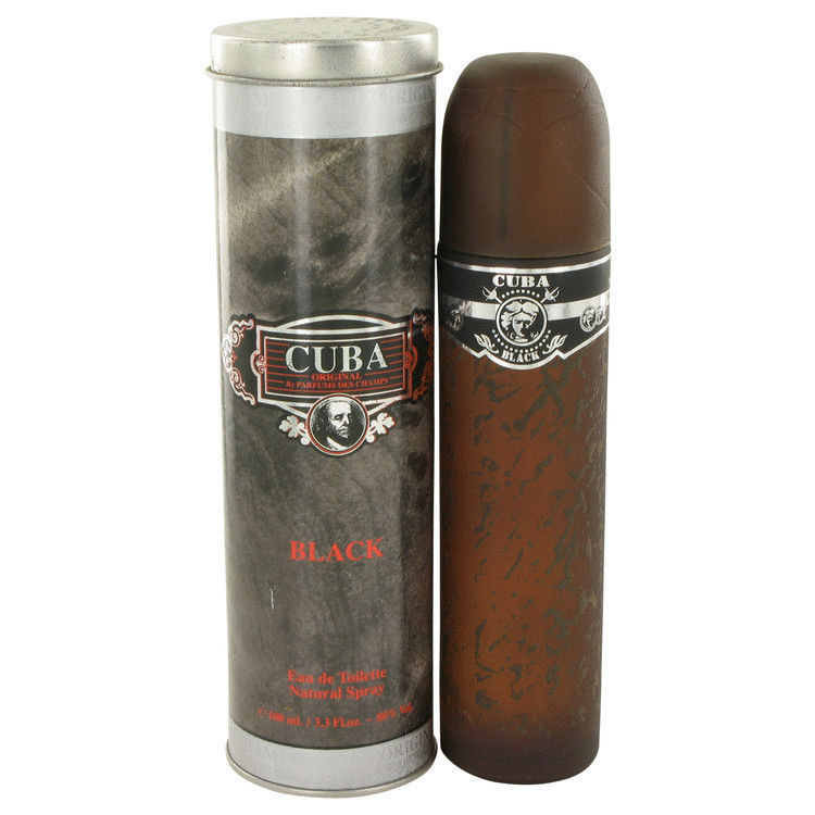 CUBA BLACK EDT/H 3.3 OZ