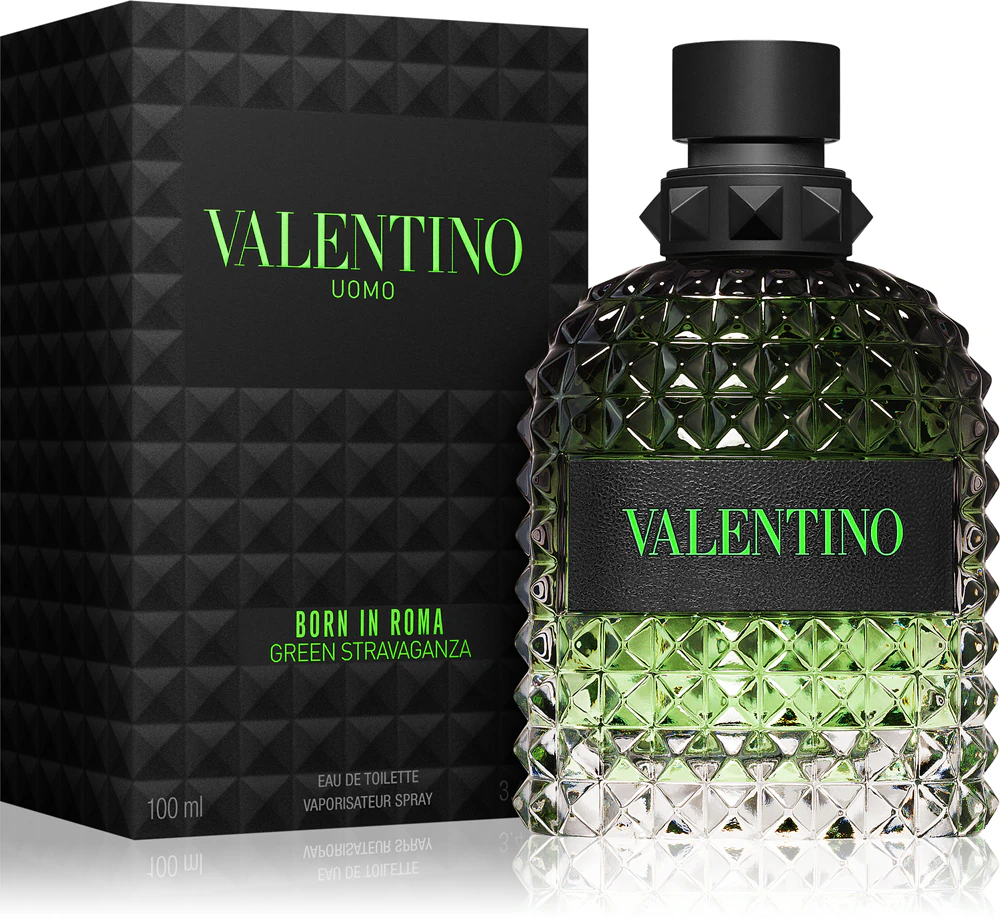 VALENTINO BORN IN ROMA GREEN ESTRAVAGANZA