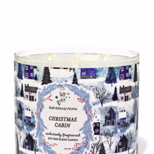 Candela de tres mechas Christmas Cabin - Imagen 1