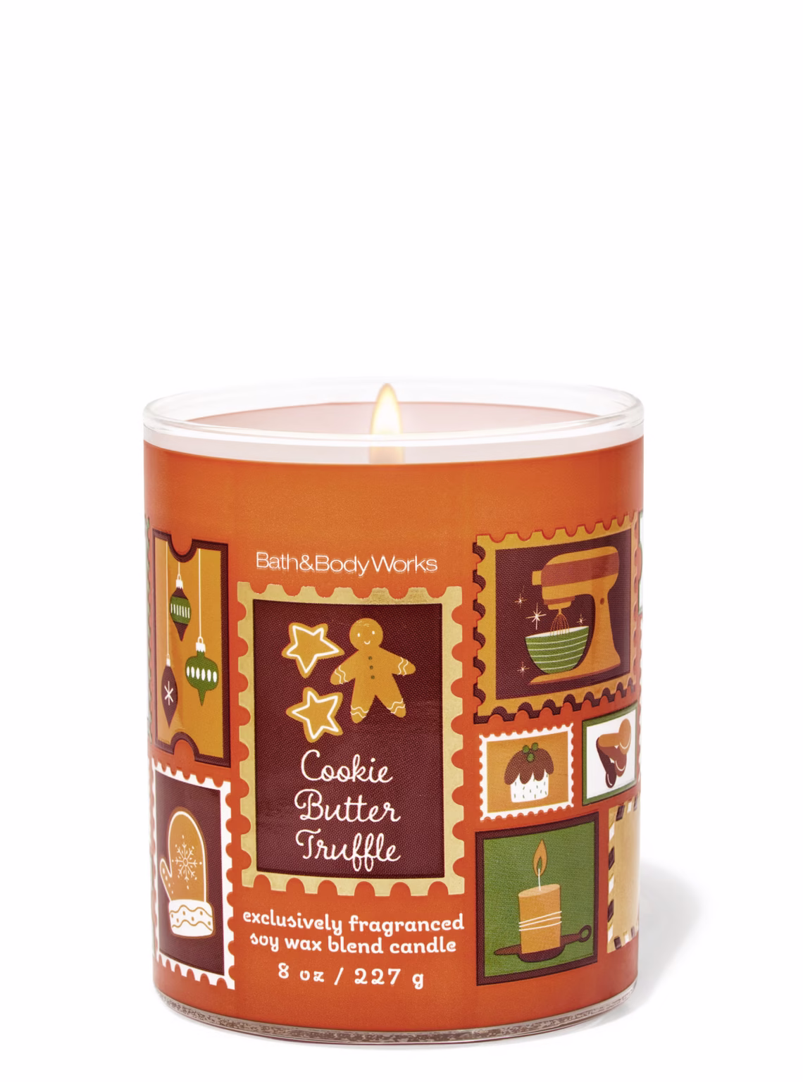 Candela de una mecha Cookie Butter