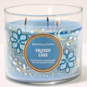 Candela de tres mechas Frozen Lake - Imagen 1