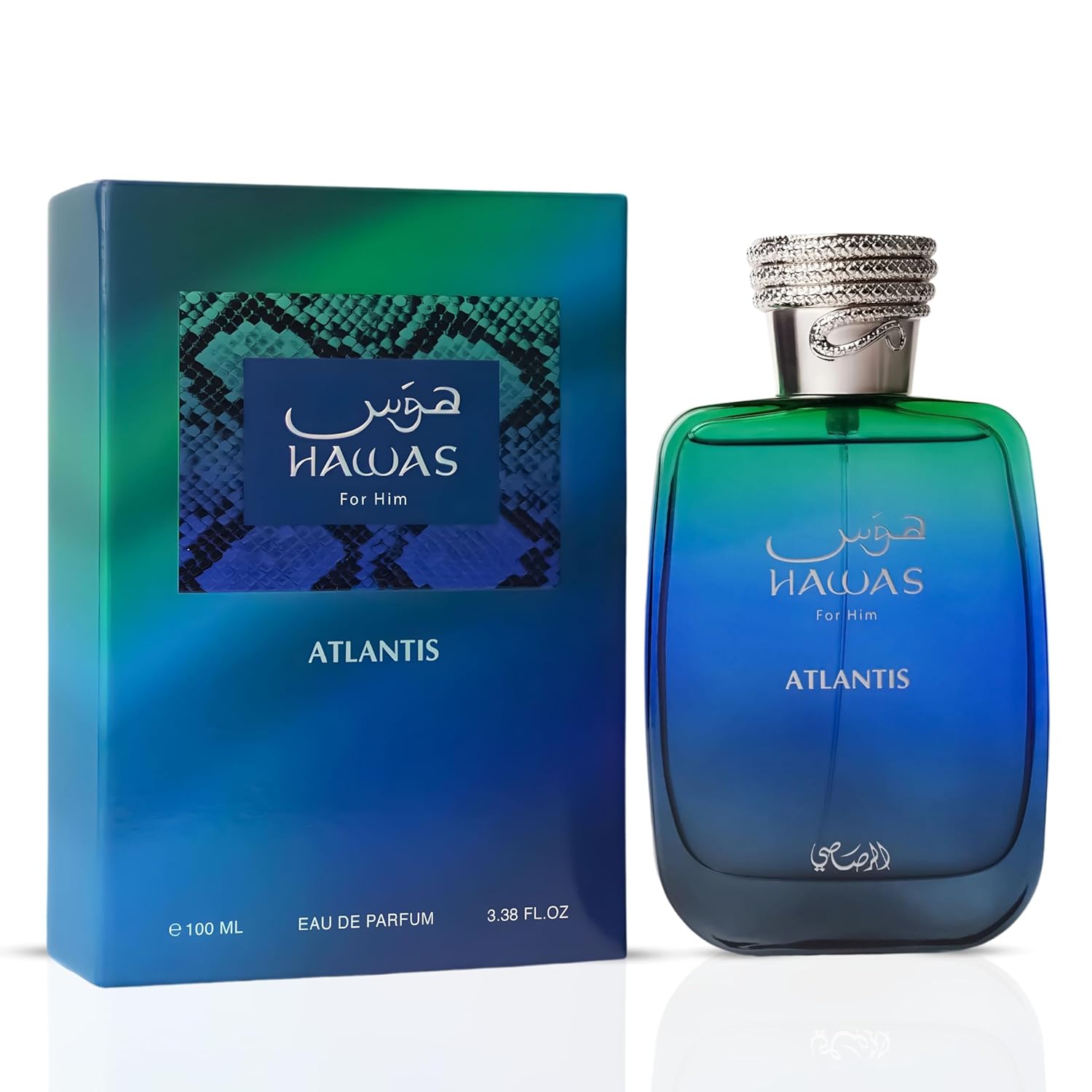 RASASI HAWAS ATLANTIS EDP / H 3.4 OZ