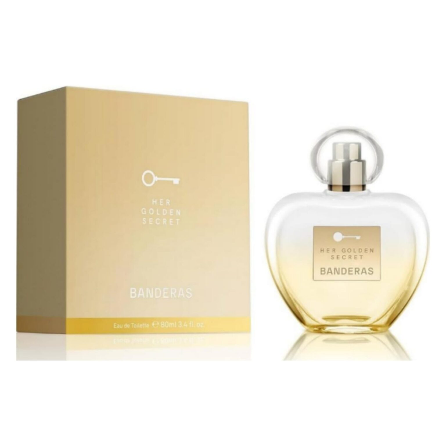 ANTONIO BANDERAS HER GOLDEN SECRET EDT / D 2.7 OZ