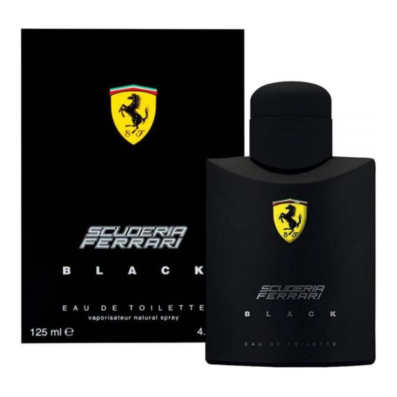 SCUDERIA FERRARI BLACK EDT / H 4.2 OZ