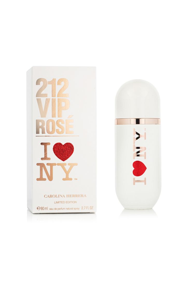 CAROLINA HERRERA 212 VIP ROSE I LOVE NY EDP /  D 2.7 OZ