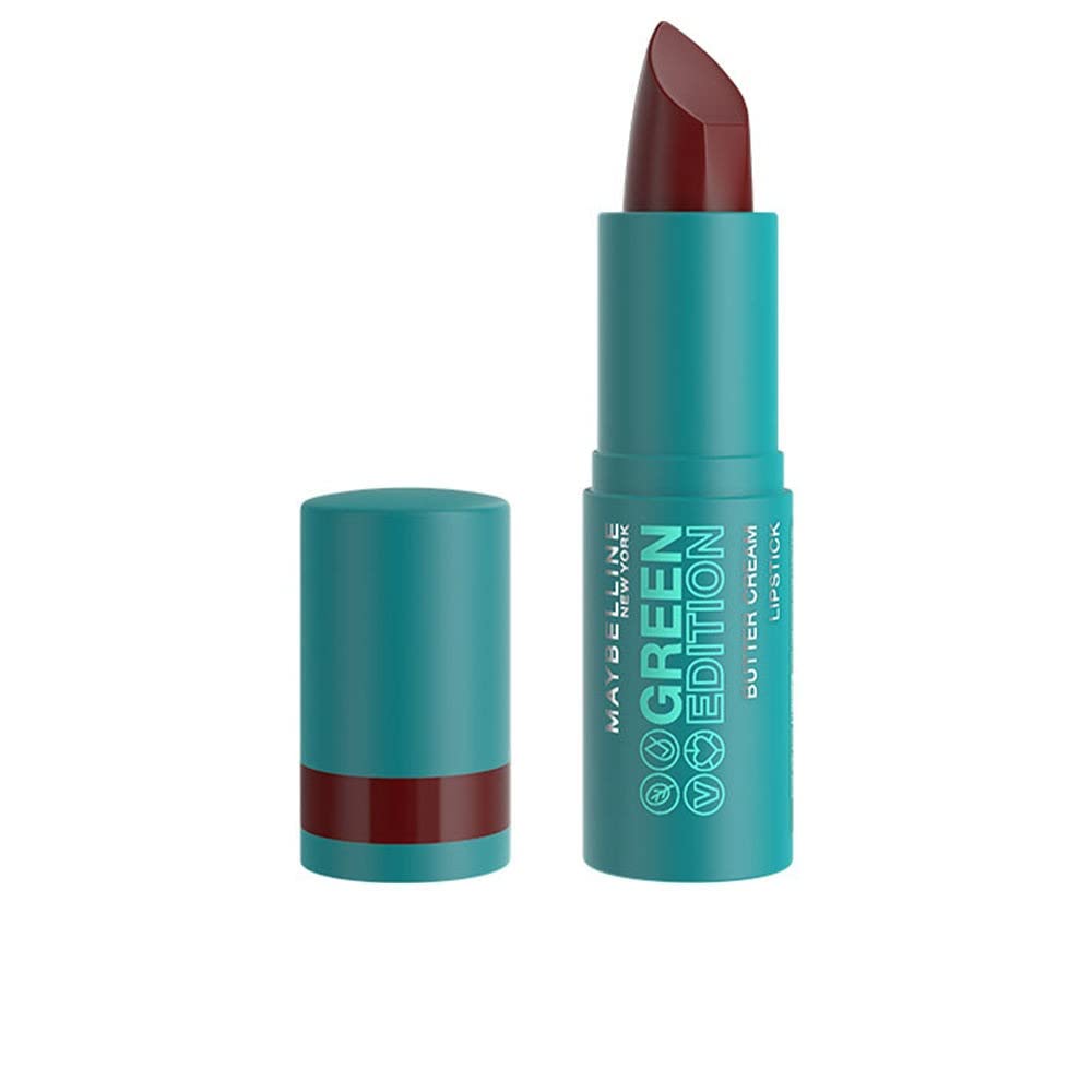 Maybelline Green Edition Butter Cream High-Pigment Bullet Lipstick Ecliptic Creamy Plum
