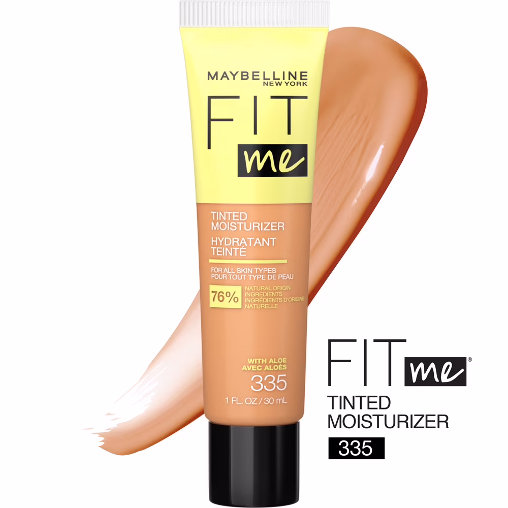 MAY FIT ME TINTED MOISTURIZER NATURAL COVERAGE #335 1 OZ..