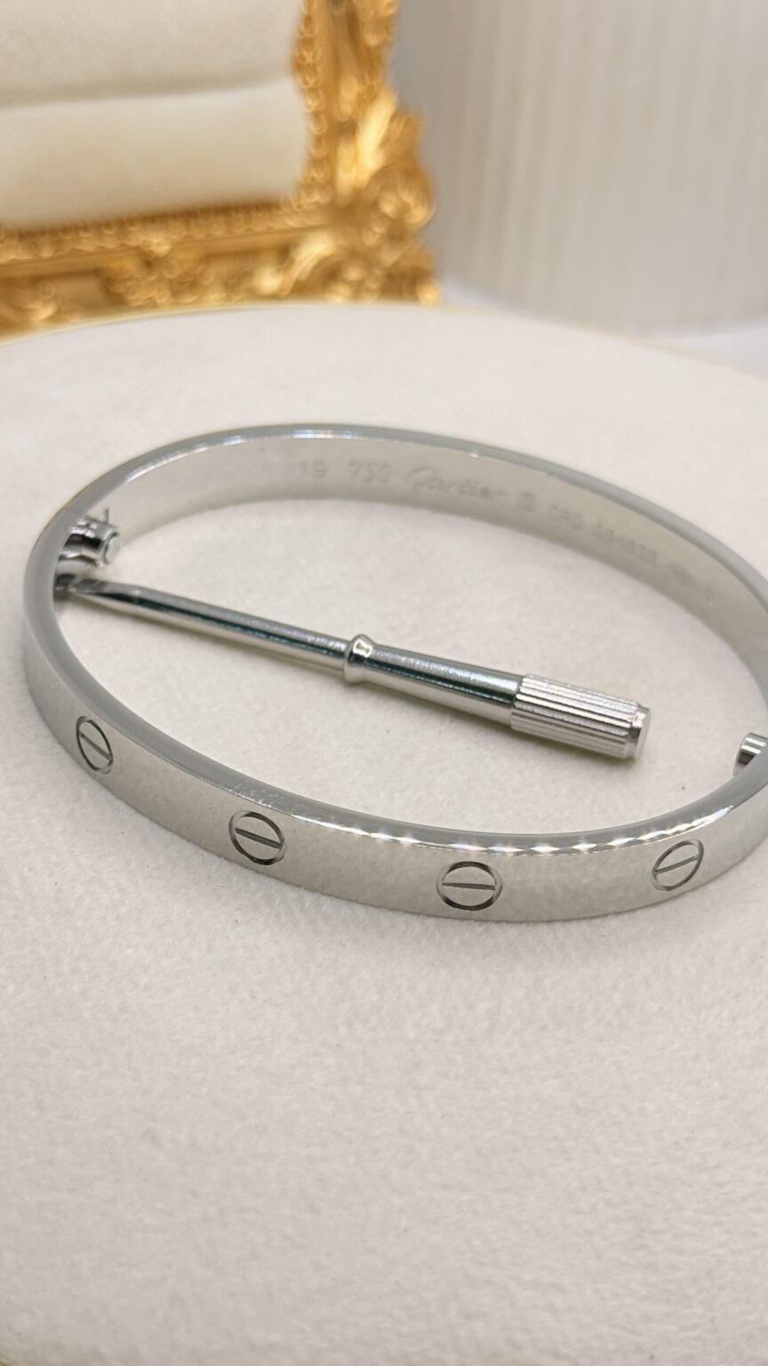 CARTIER PLATEADO 22 29735