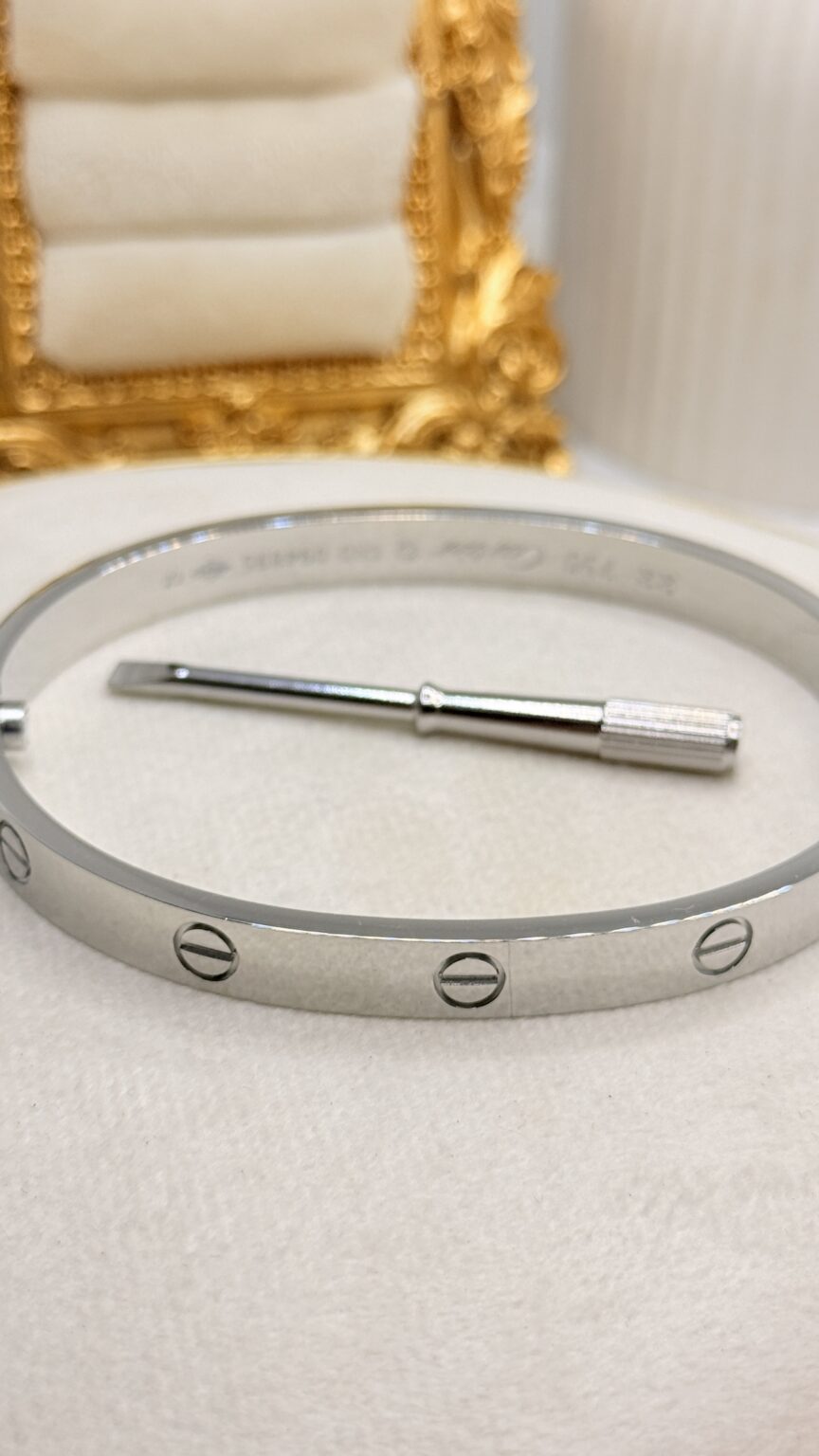 CARTIER PLATEADO 19 29736