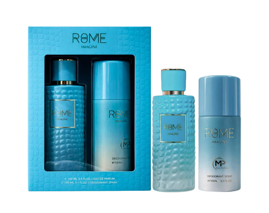 Set Rome Imagine Pour Homme 2 Pcs 3.4 Oz Pcs Edp + 5.0 Deo Men