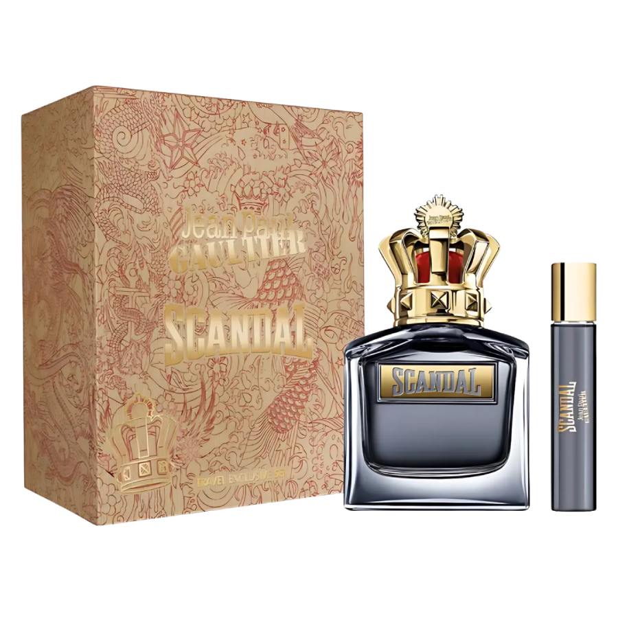 Set Scandal  3.3 Oz + 0.68 Oz Edt Men without QR