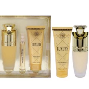 Set Luxury 3.3 Oz  4.4 Oz  4.4 Oz  15 Ml Edp Women - Imagen 1