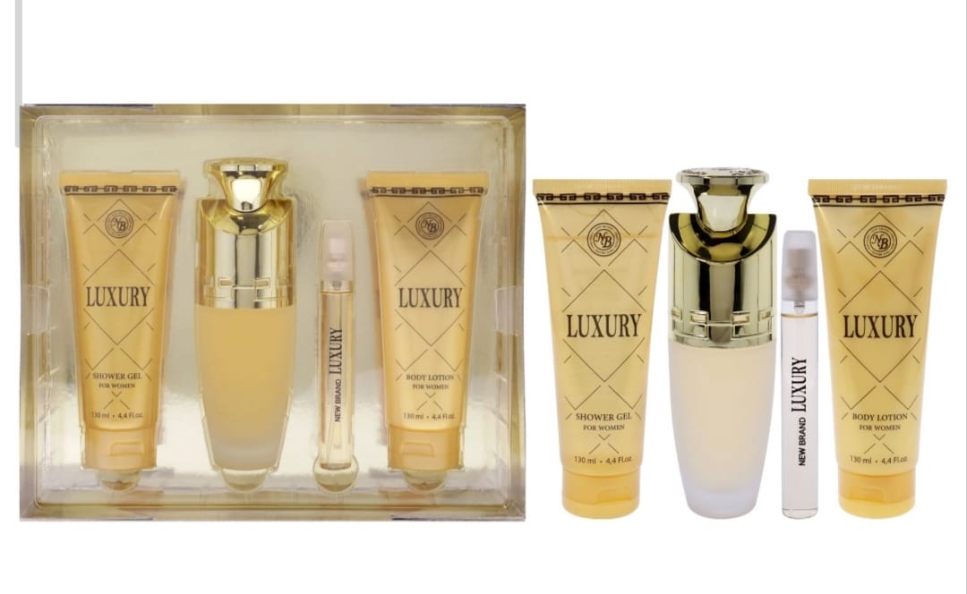 Set Luxury 3.3 Oz  4.4 Oz  4.4 Oz  15 Ml Edp Women