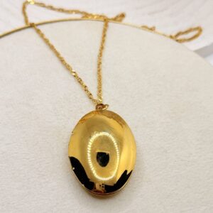 Cadena relicario ovalado - Imagen 1